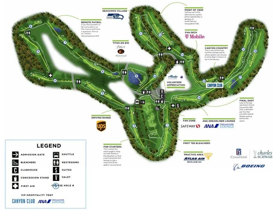 The Club at Snoqualmie Ridge Map