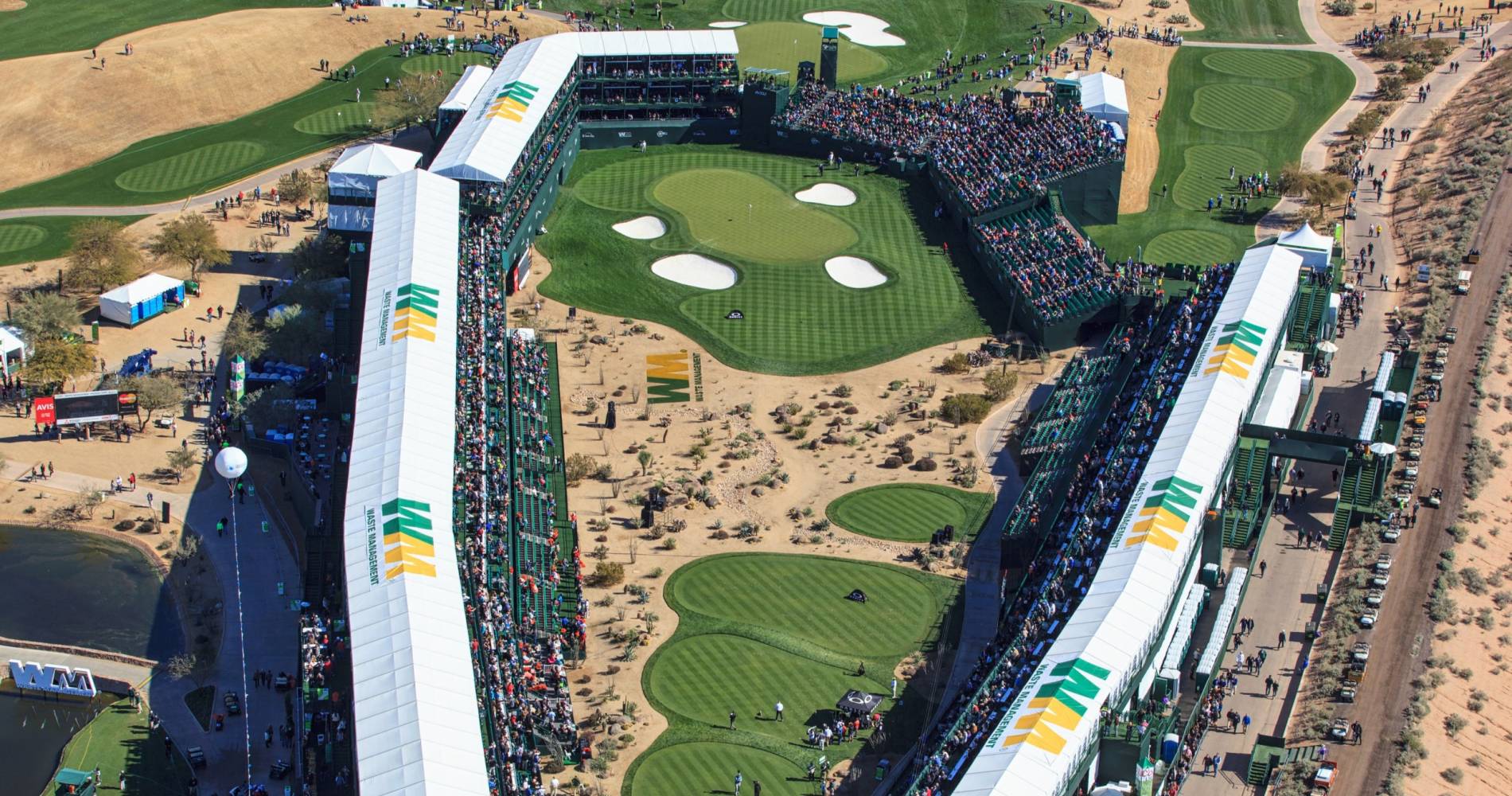 The Coliseum 16th hole at TPC Scottsdale