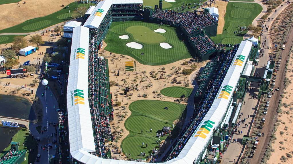 The Coliseum 16th hole at TPC Scottsdale