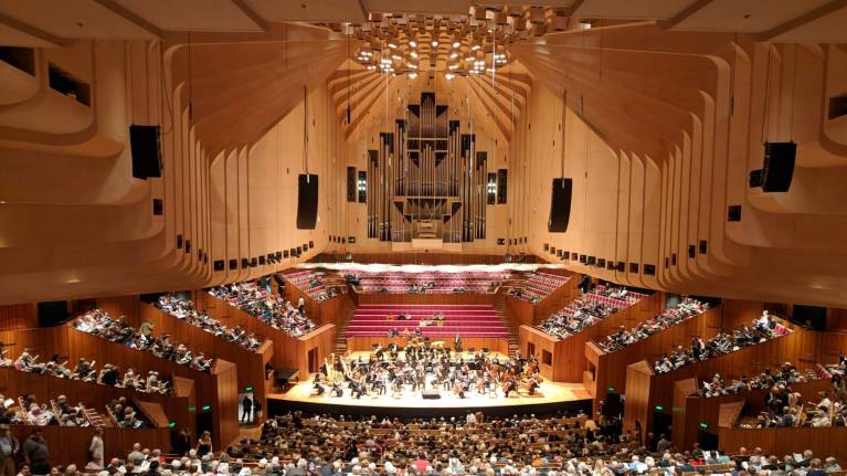 Concert Hall at Sydney Opera House