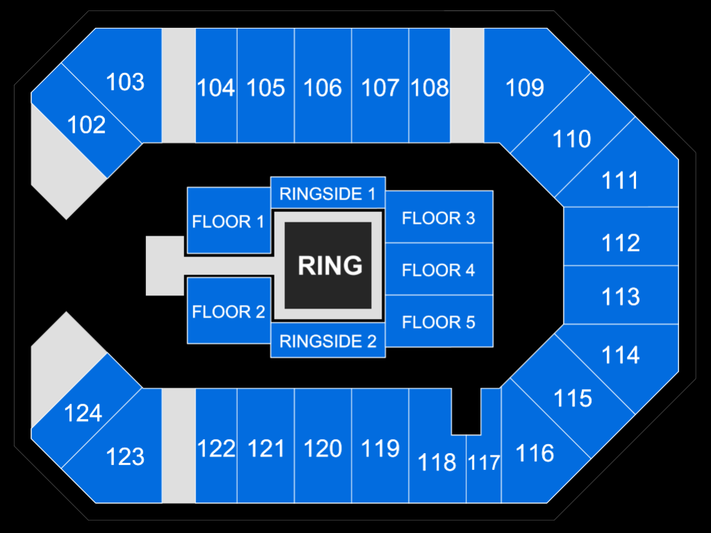 The Corbin Arena Map