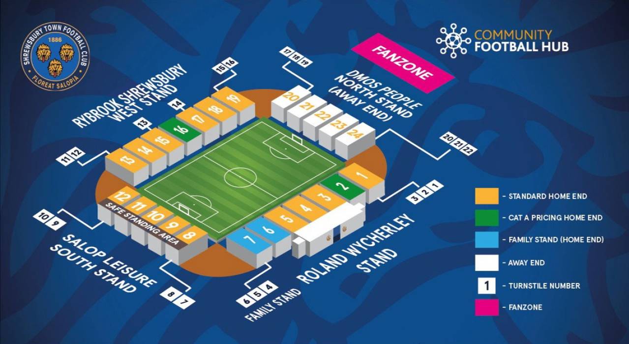 The Croud Meadow (New Meadow) Map