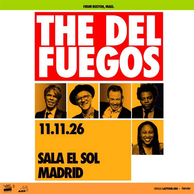The Del Fuegos en Sala El Sol, Madrid 2026