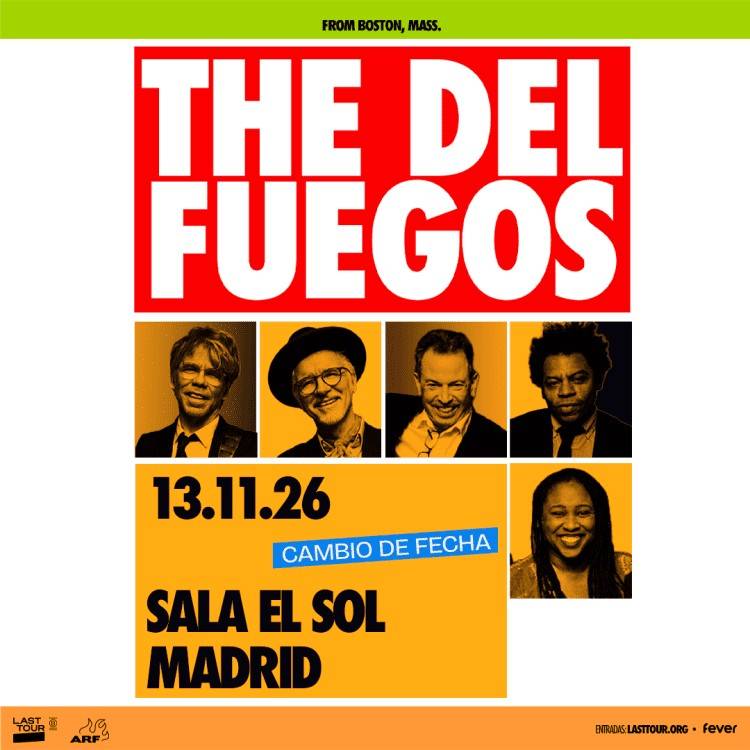 The Del Fuegos en Sala El Sol, Madrid 2026