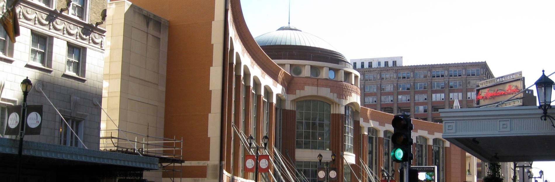 The Dome at America's Center is located in St. Louis, Missouri