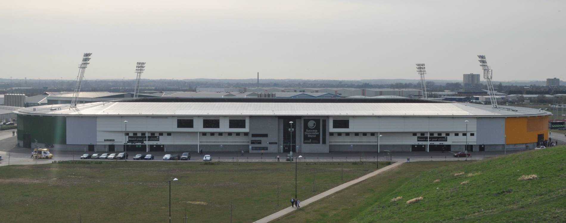 The Eco-Power Stadium in Doncaster