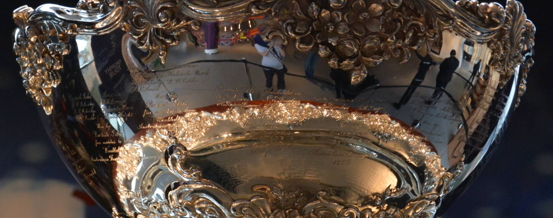 The eponymous Davis Cup tennis trophy
