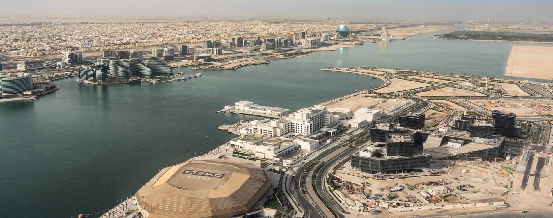 The Etihad Arena on Yas Island