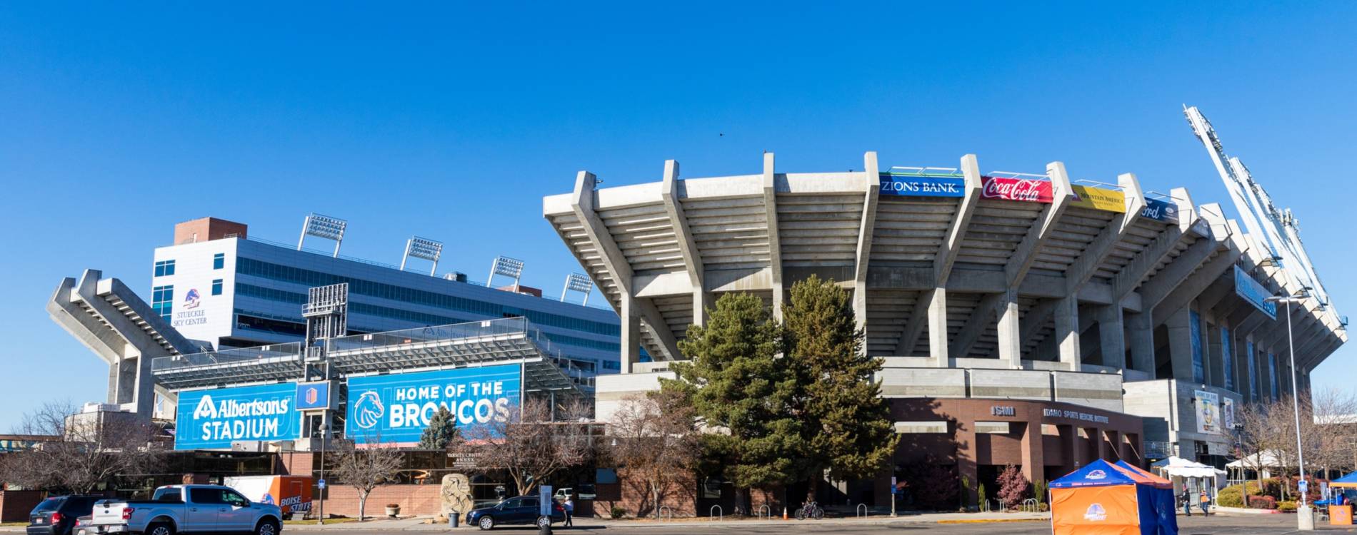 The Famous Idaho Potato Bowl is hosted at Albertsons Stadium in Boise, Idaho