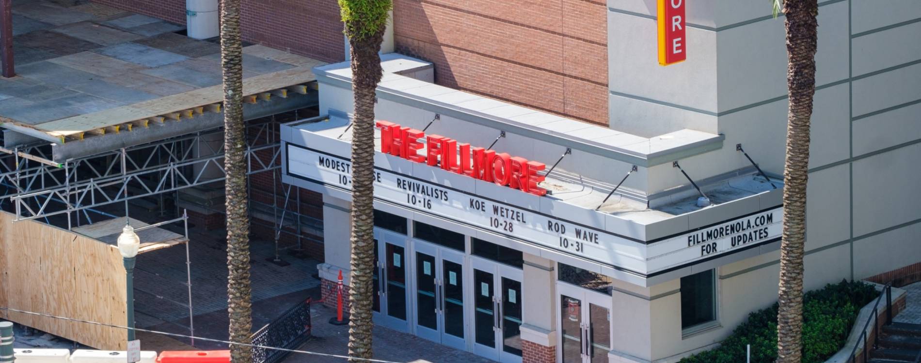 The Fillmore in New Orleands