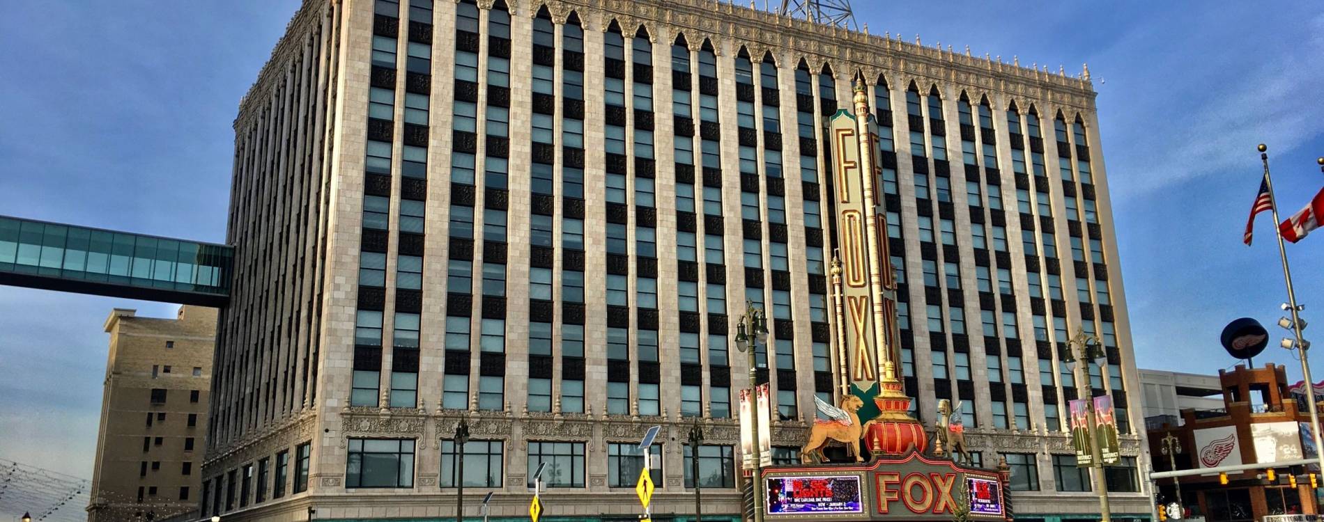 The Fox Theatre in Detroit, Michigan