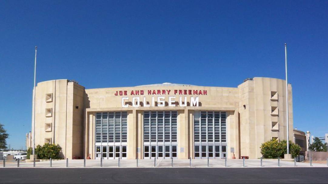 The Freeman Coliseum in San Antonio, Texas
