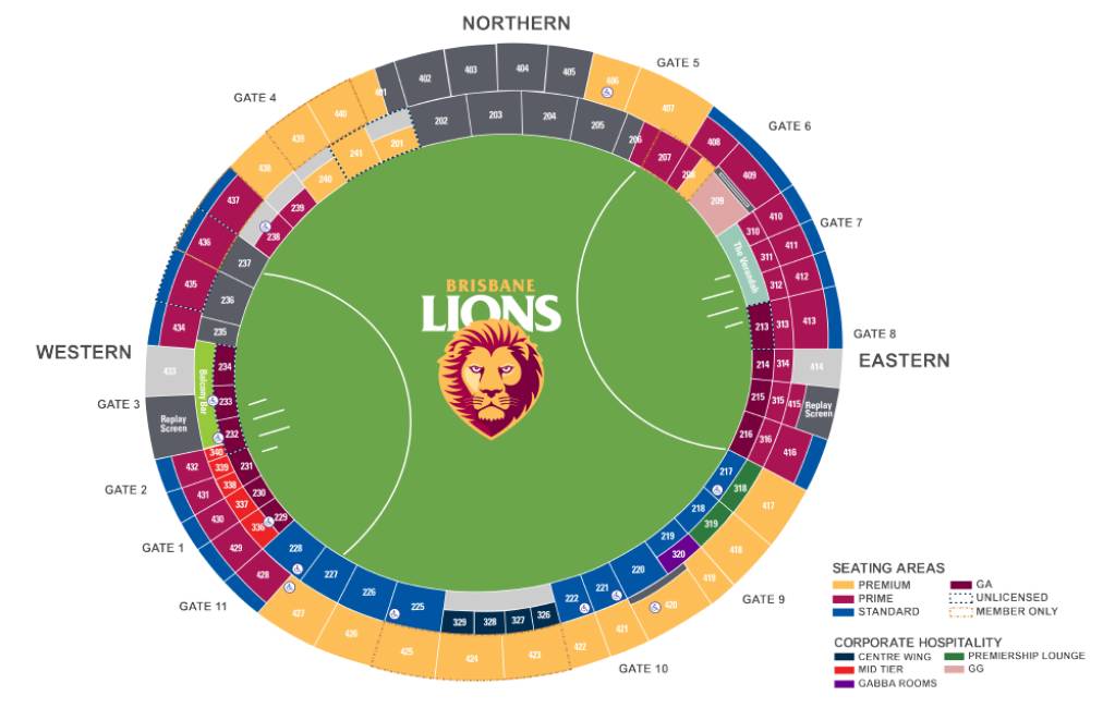 Standard | Round 6: Brisbane Lions vs Collingwood | 17 Apr 2025 | The ...