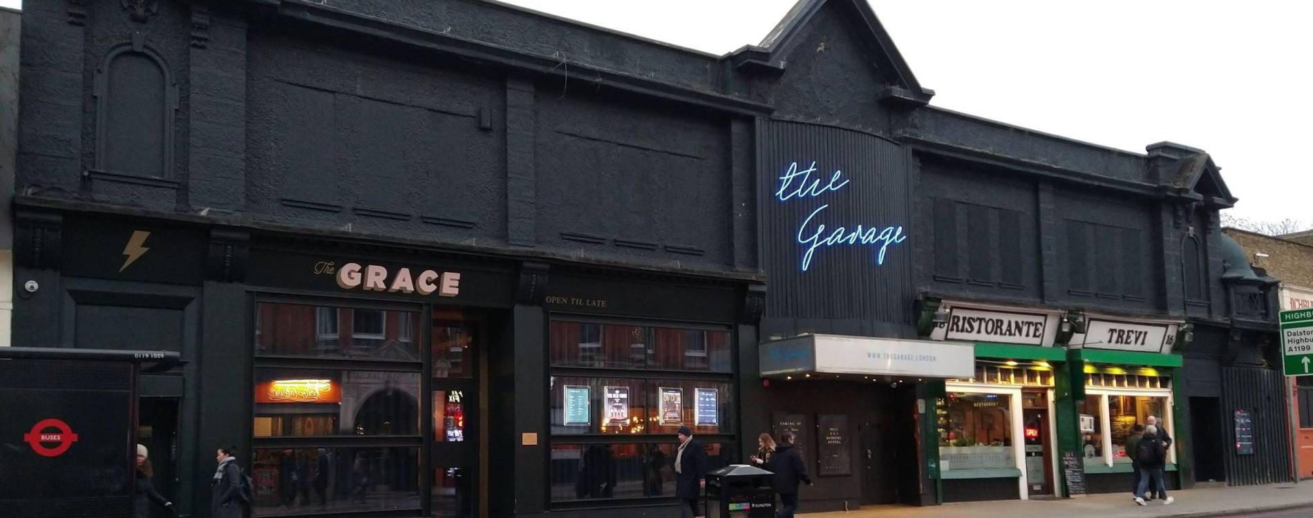 The Garage, Highbury Corner