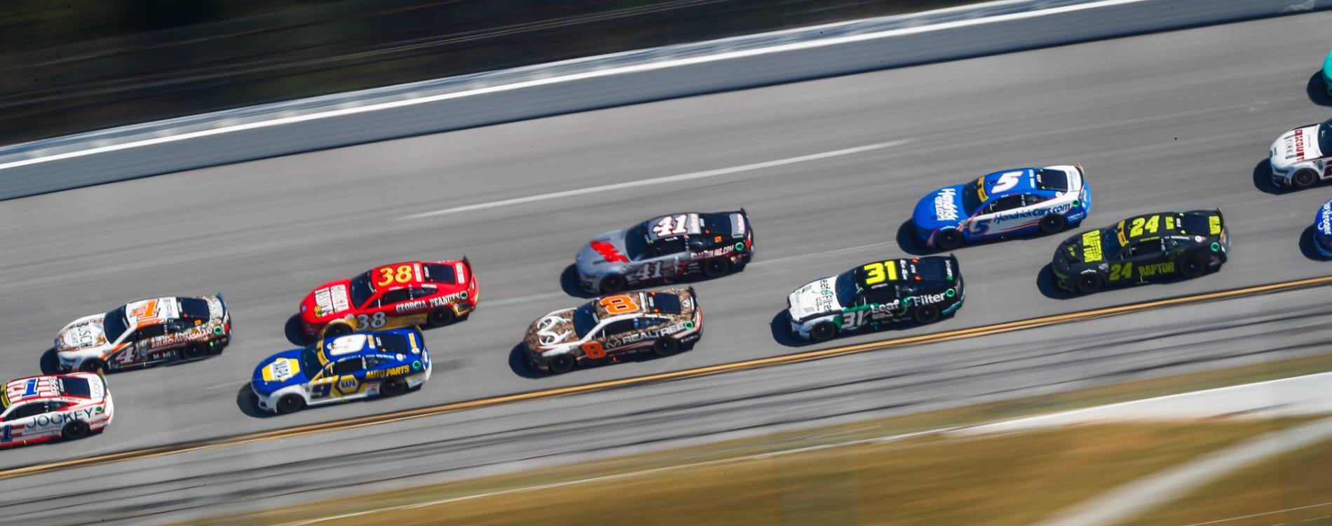 The GEICO 500 is held at Talladega Superspeedway in Alabama