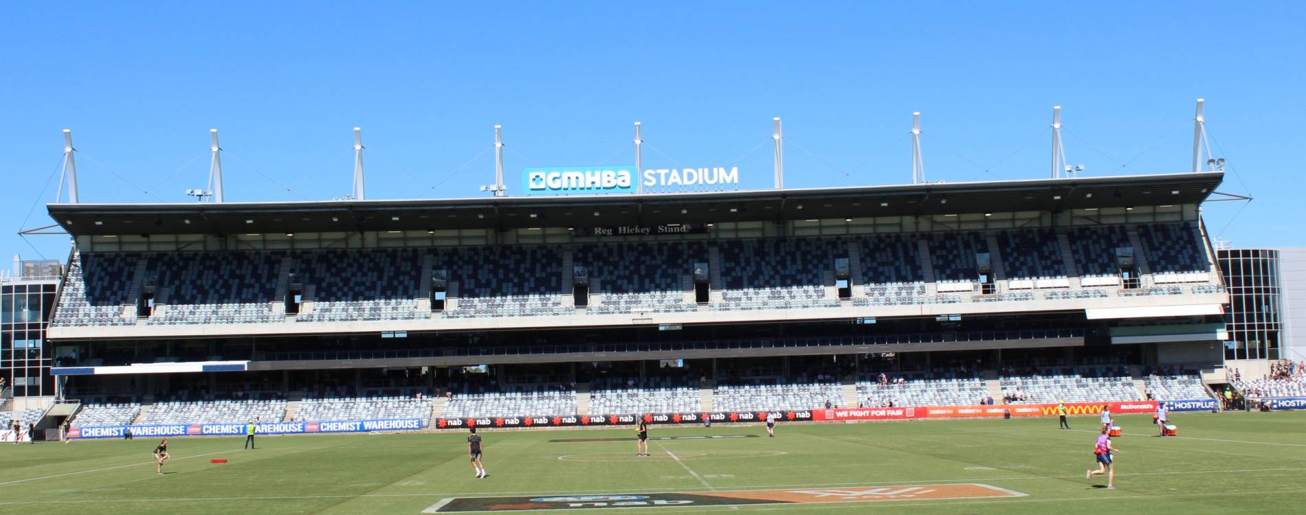 The GMHBA Stadium, also known as Kardinia Park