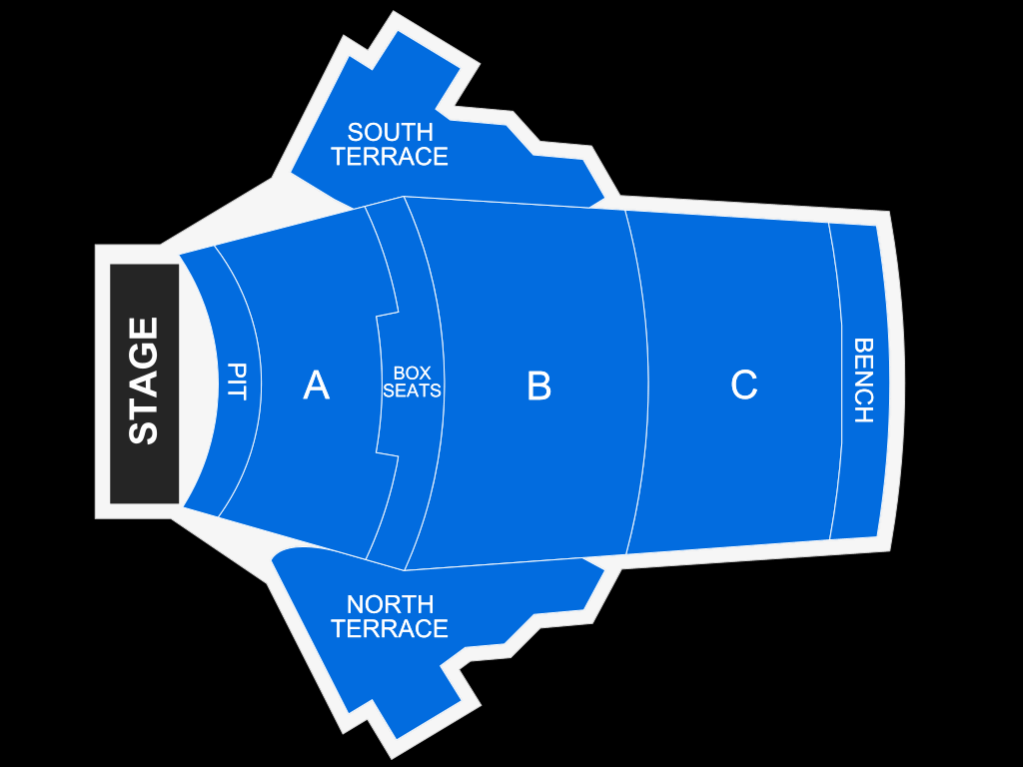 The Greek Theatre Map