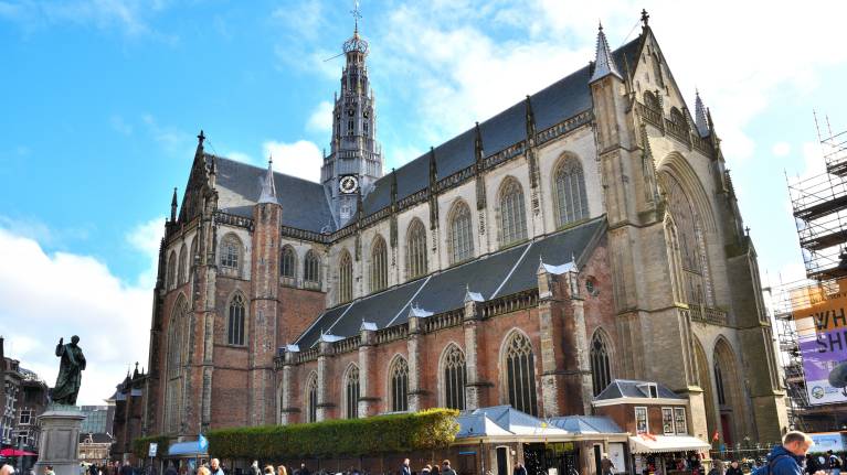 The St. Bavo Church in Haarlem