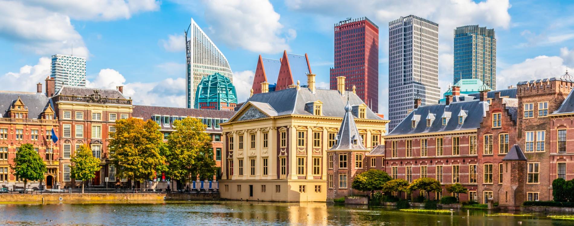 The Hague skyline