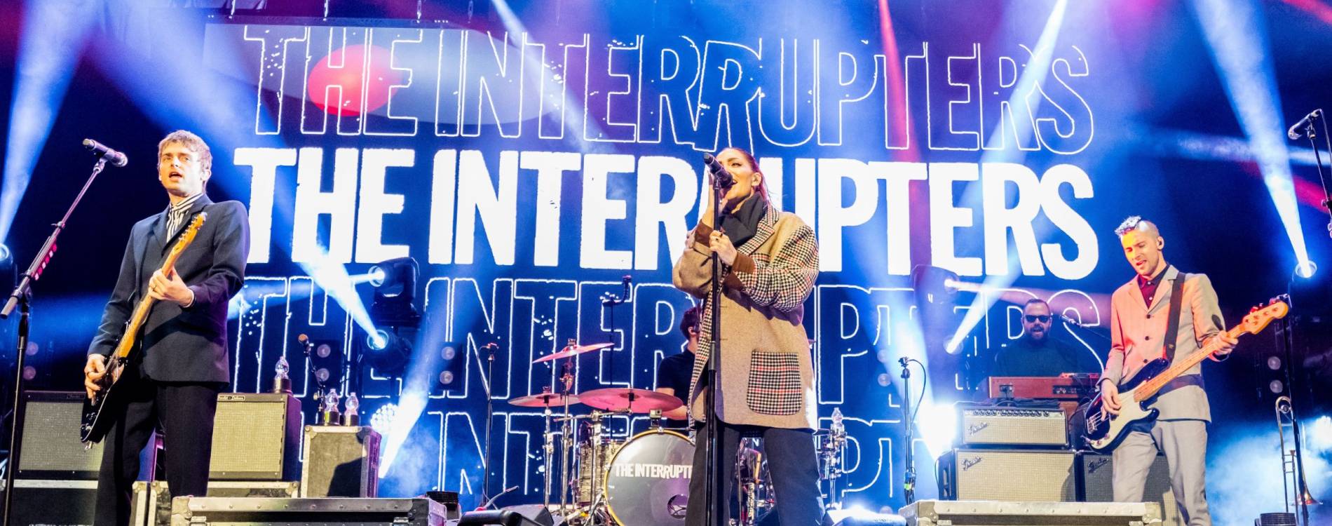 The Interrupters during Alpen Flair at Ex-Nato Areal, Natz-Schabs, Bozen