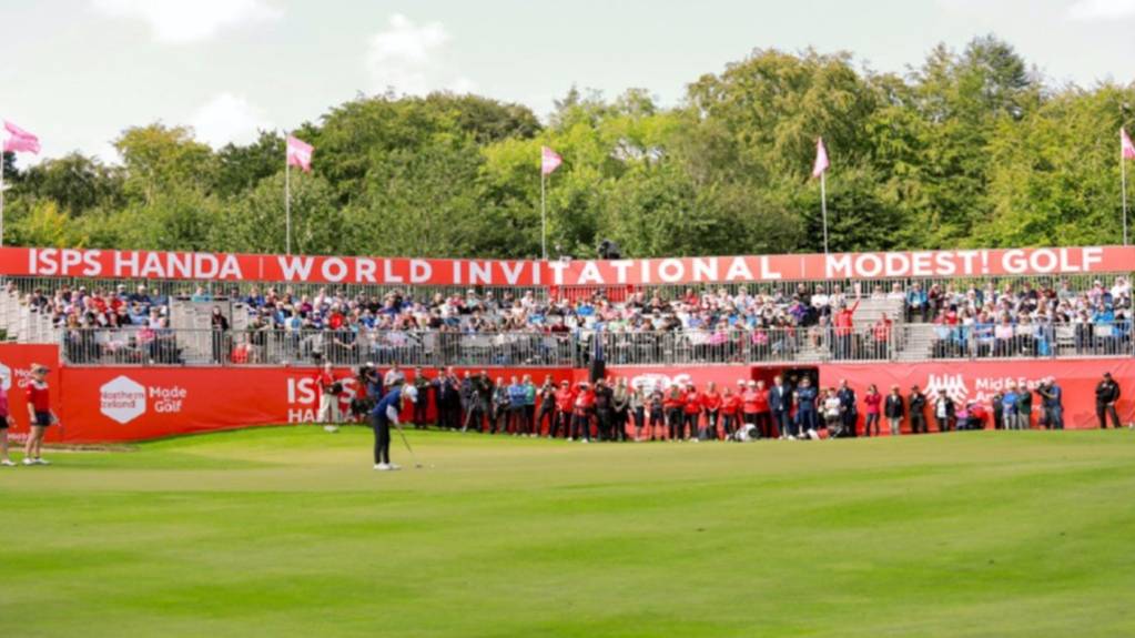 The ISPS Handa World Invitational is a rare mixed-gender golf event.