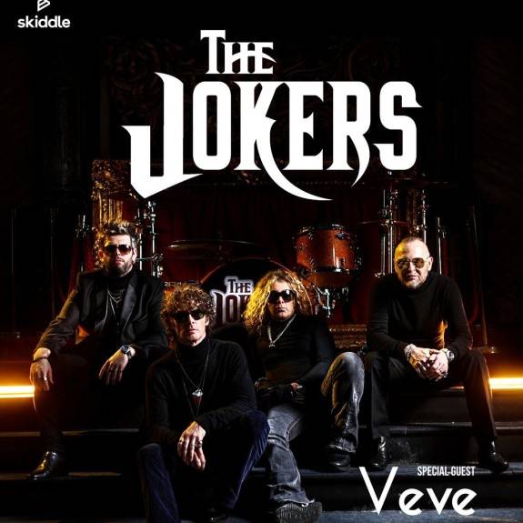 The Jokers with special guest Veve live