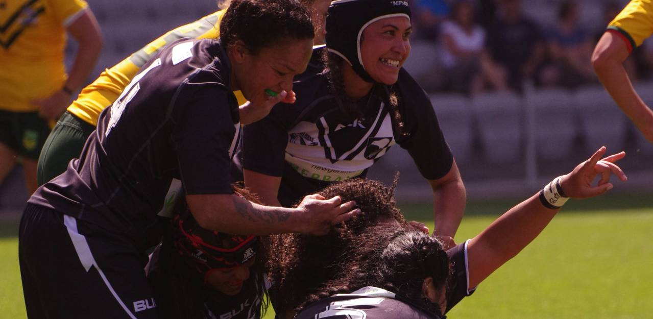 The Kiwi Ferns, during a match against Australia's Jillaroos