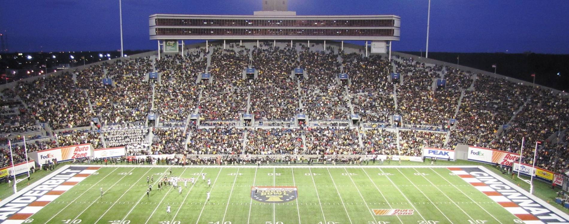 The Liberty Bowl is held at Simmons Bank Liberty Stadium