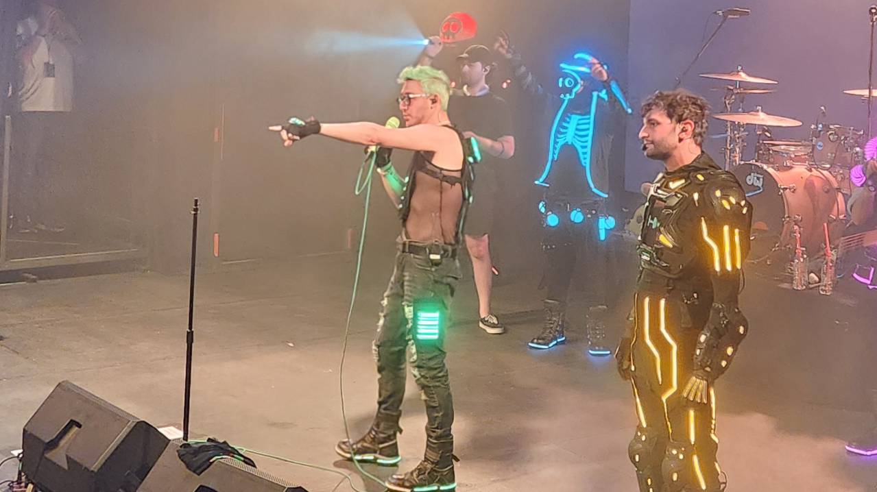 The Living Tombstone at C4 Concert House in Zapopan, Mexico