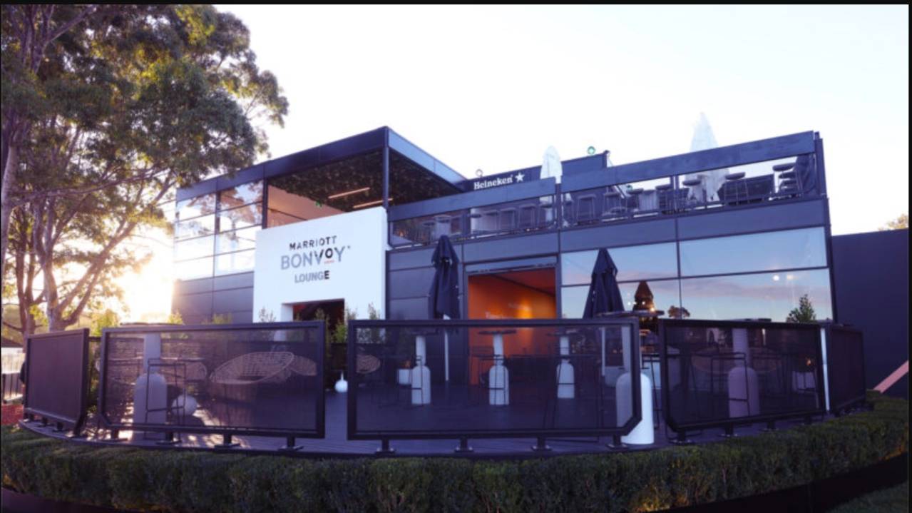 The Lounge is an exclusive hospitality area