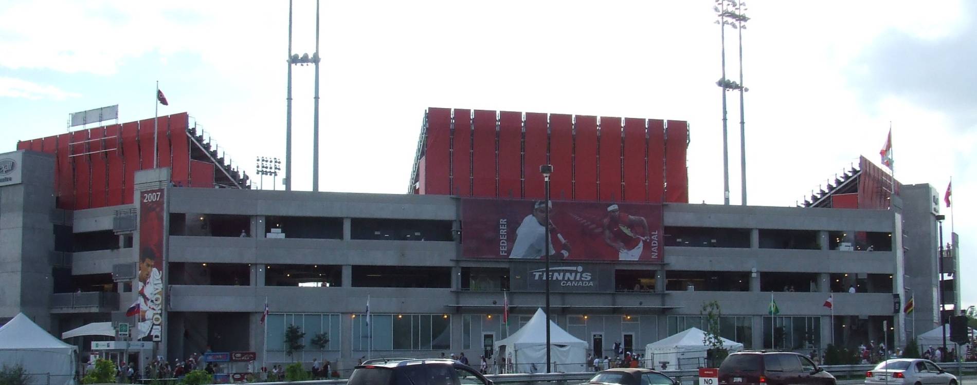 The main stadium at the Aviva Centre, Toronto