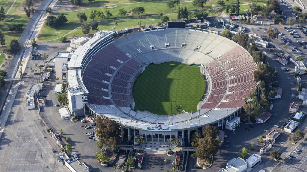 The match will be played at the Rose Bowl, Pasadena