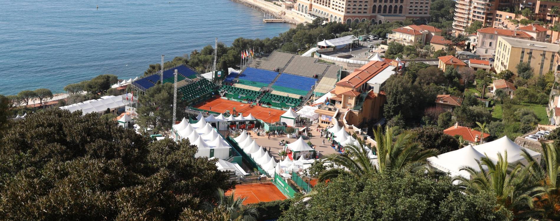 The Monte-Carlo Country Club, during the Monte-Carlo Masters tennis tournament