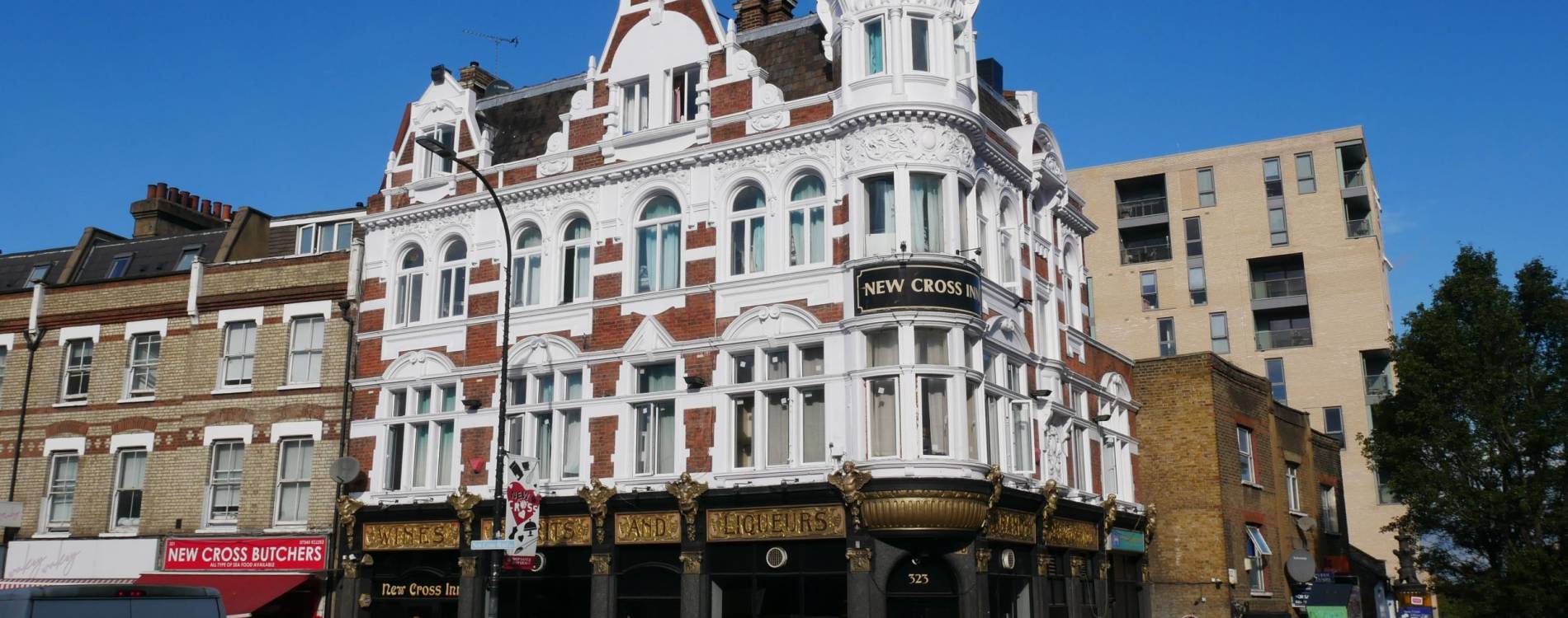 The New Cross Inn in New Cross, London Borough of Lewisham
