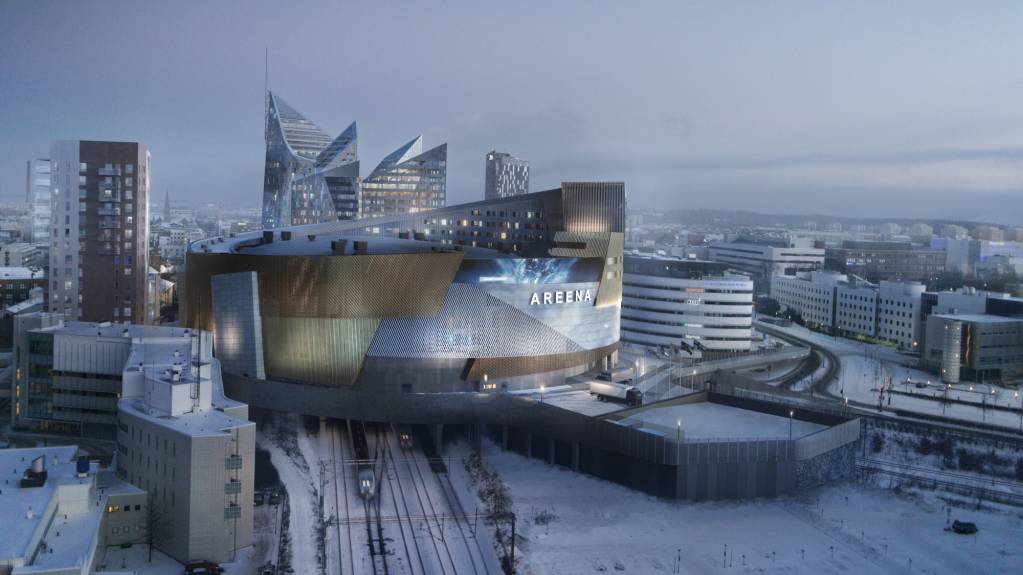 The new Tampere Deck Arena will host matches including the Final