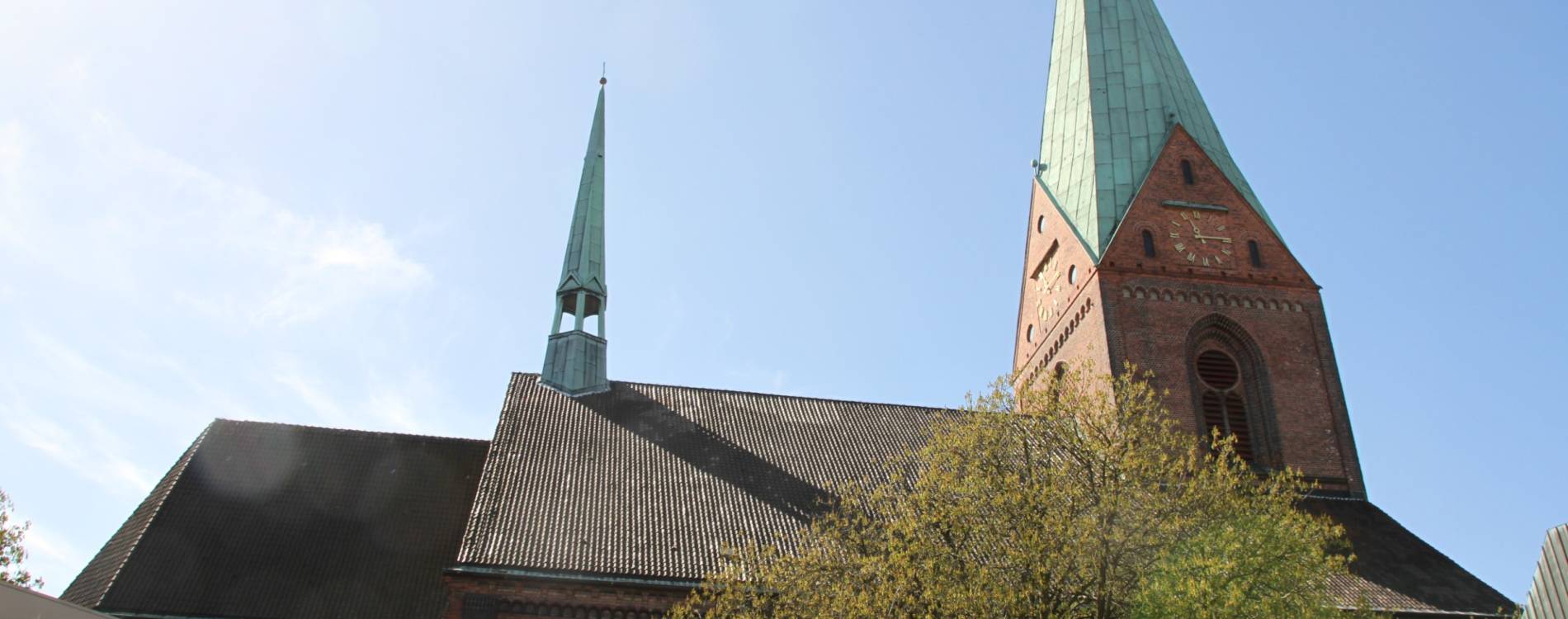 The Nikolaikirche is originally from the 13th century, but since then renewed