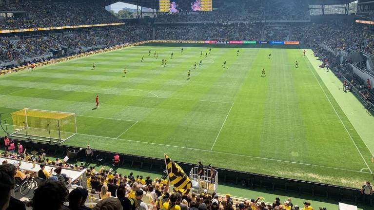 The Nordecke is safe standing