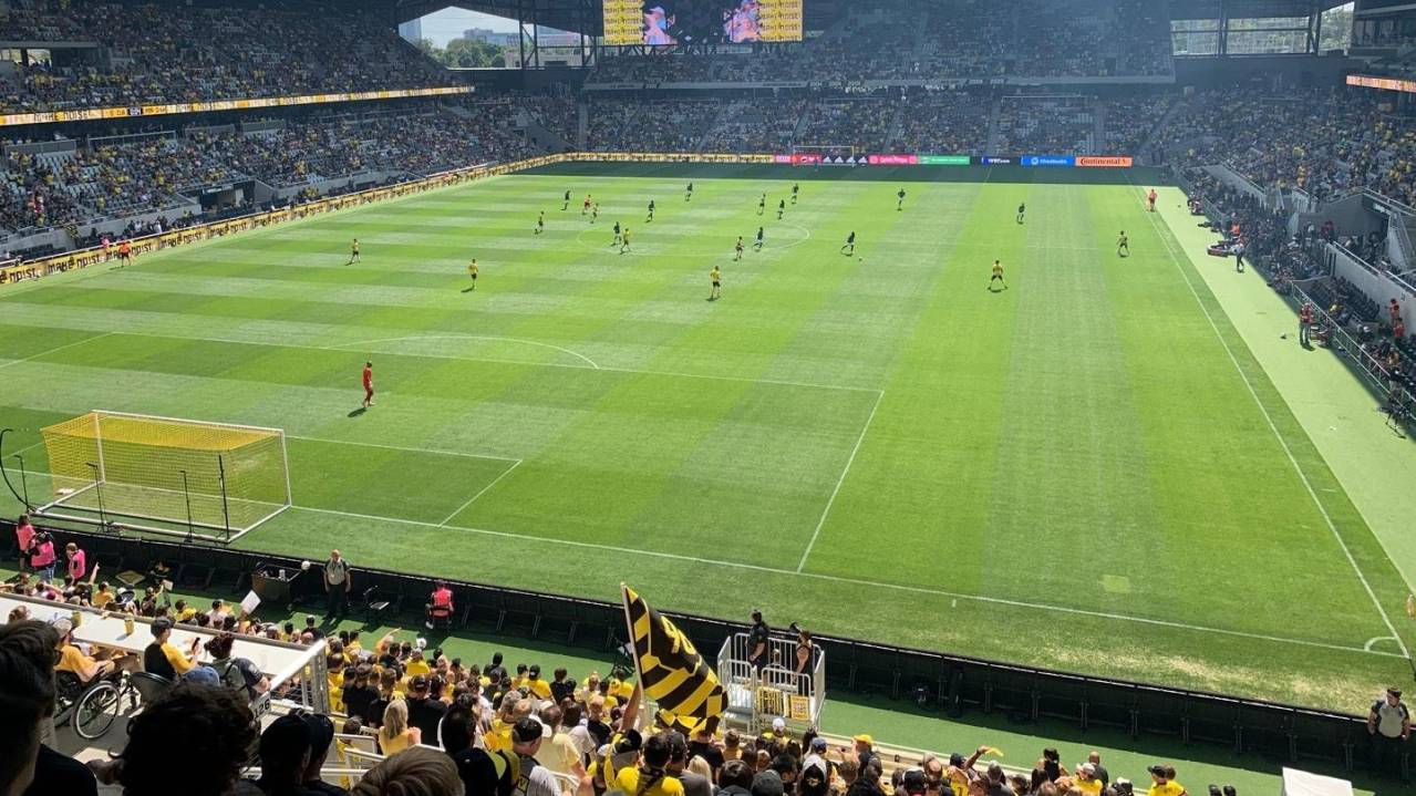 The Nordecke is safe standing