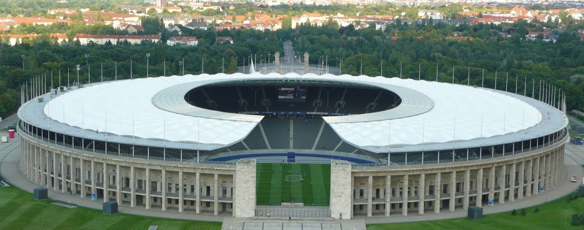 The Olympiastadion has hosted sporting events since 1936