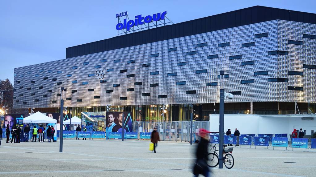 The Pala Alpitour in Turin hosts the annual ATP Finals