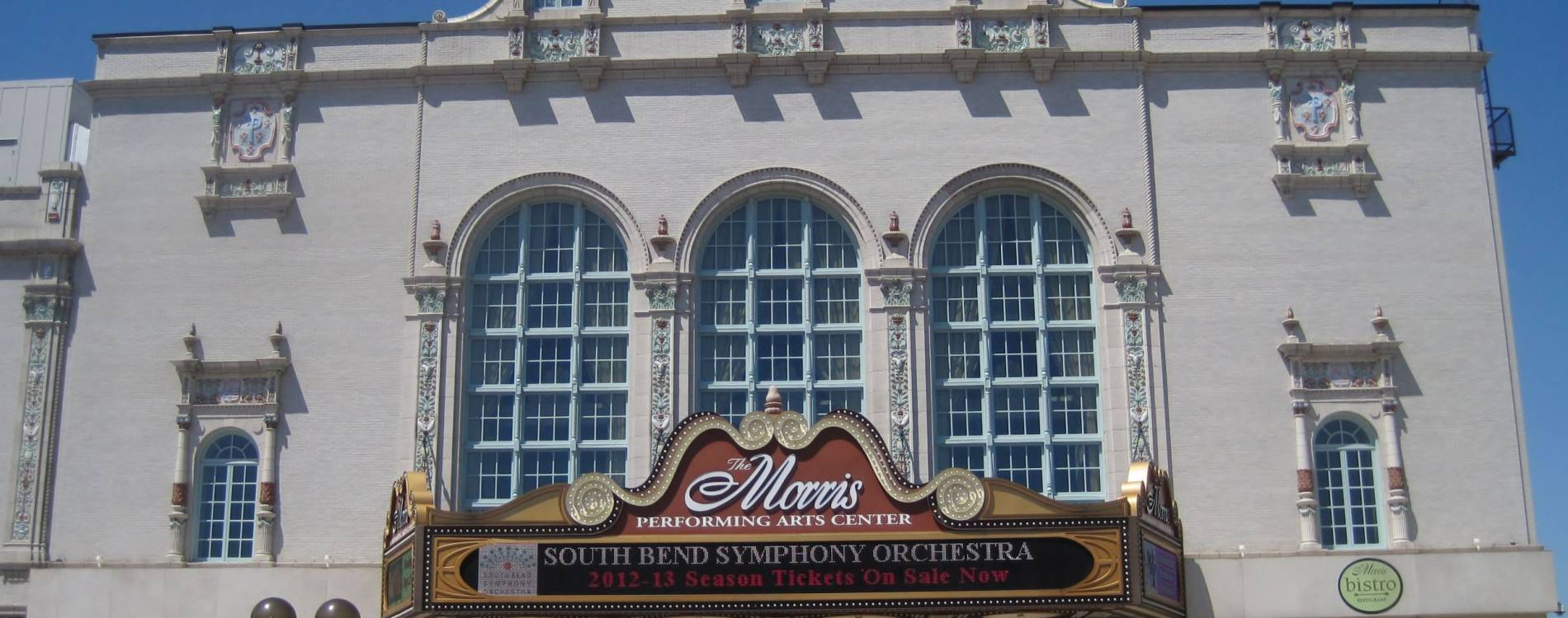 The Palace Theater in South Bend