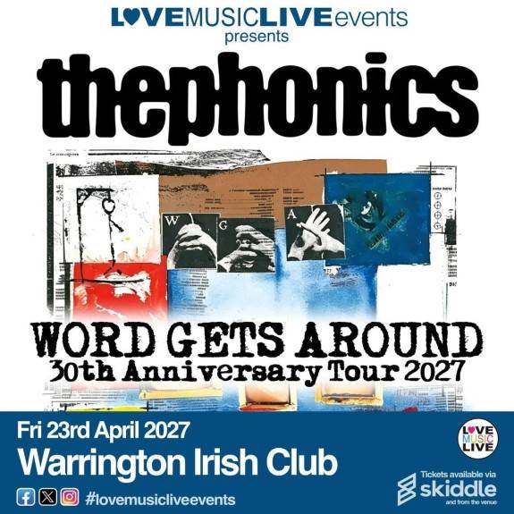 THE PHONICS |Warrington | Word Gets Around 30th |Tribute