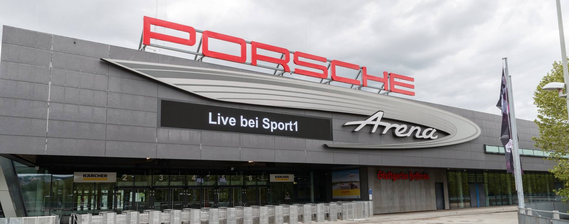 The Porsche-Arena in Stuttgart