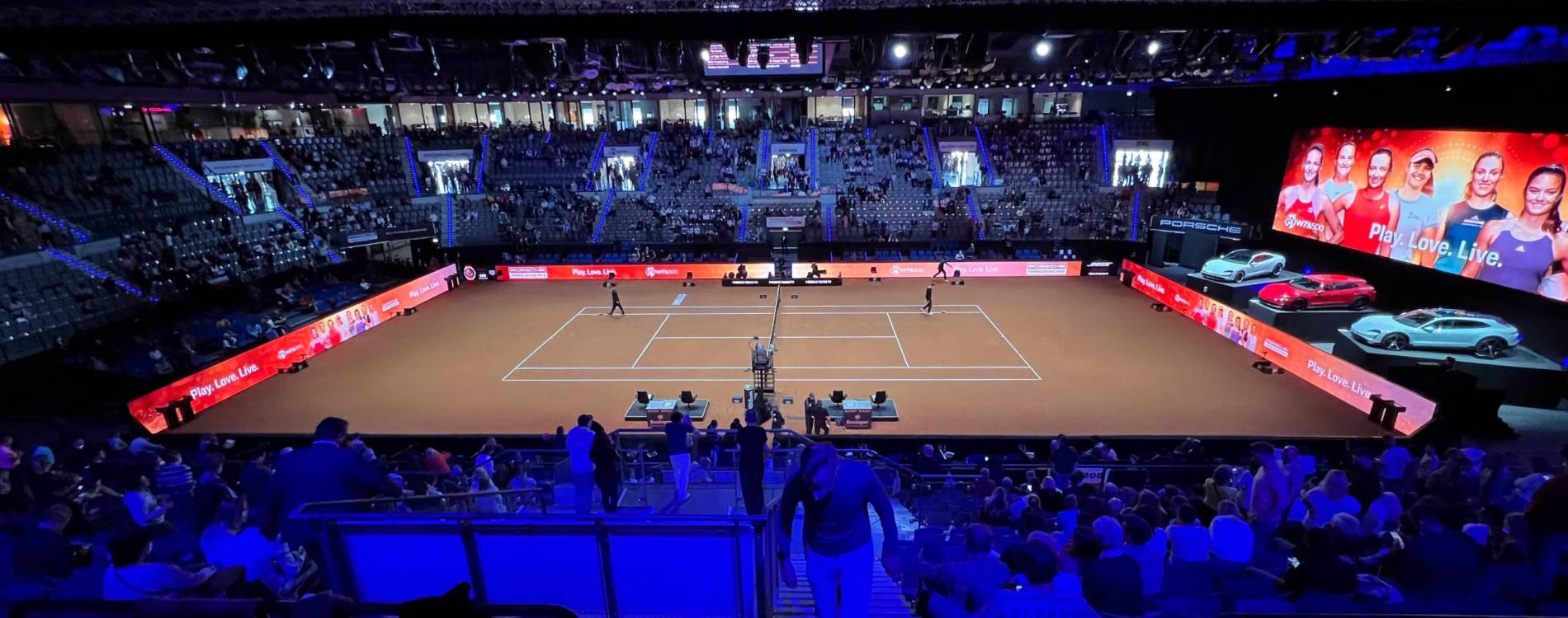 The Porsche Tennis Grand Prix, which is hosted at the Porsche-Arena