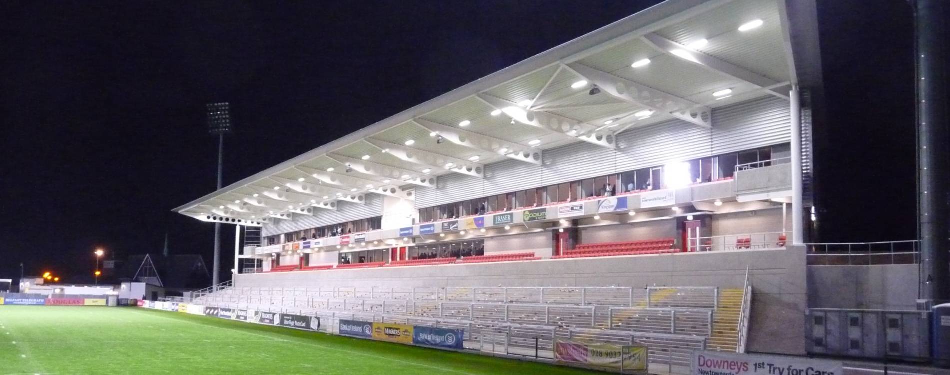 The Premium Stand and East Terrace, Kingspan Stadium, Belfast