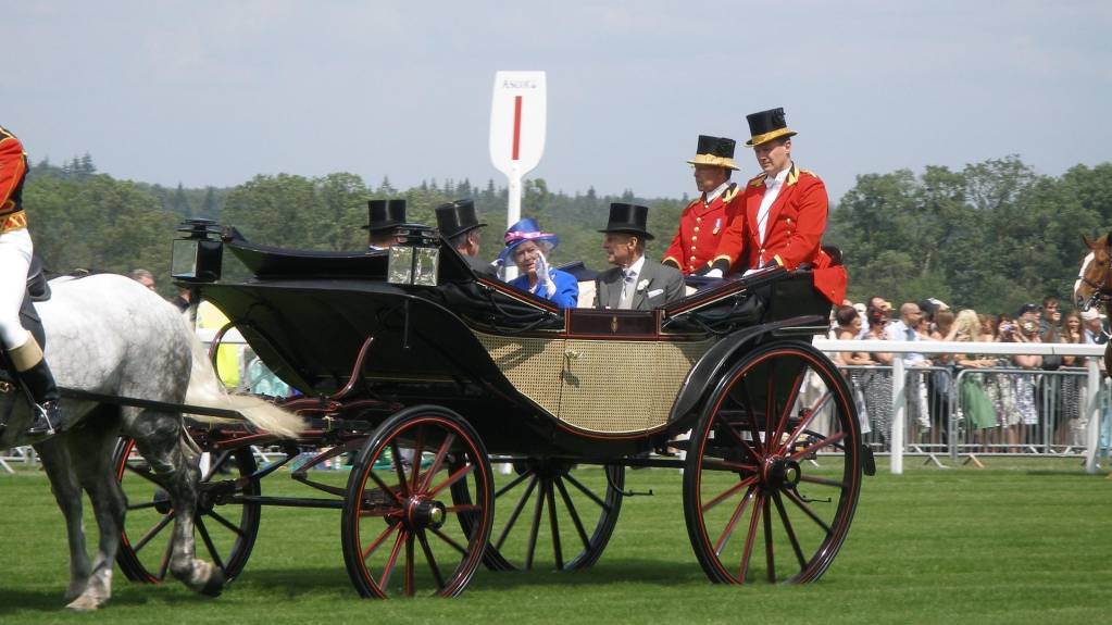 The Queen at Ascot