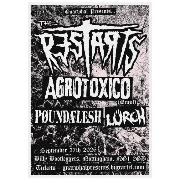 The Restarts, Agrotoxico + Pound Of Flesh - Live @ Billy's