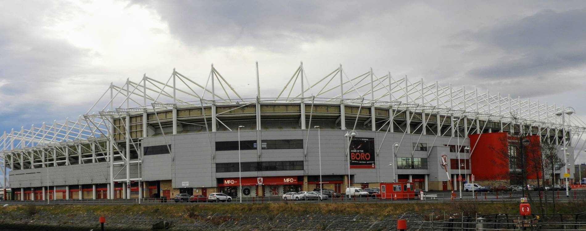 The Riverside Stadium in Middlesbrough