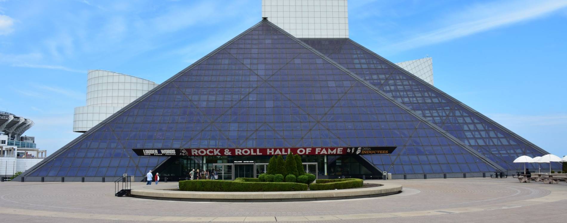 The Rock and Roll Hall of Fame in Cleveland