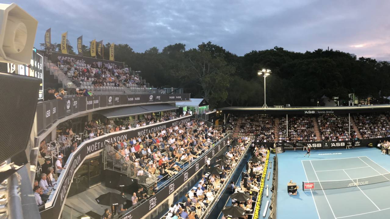 Rooftop Stand ASB Classic (Auckland Open) Dec 2024 Jan 2025